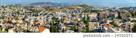 Nazareth with Basilica of Annunciation Nazareth with Basilica of Annunciation 24592071