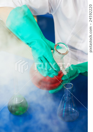 Experiments in a chemistry lab 24592220