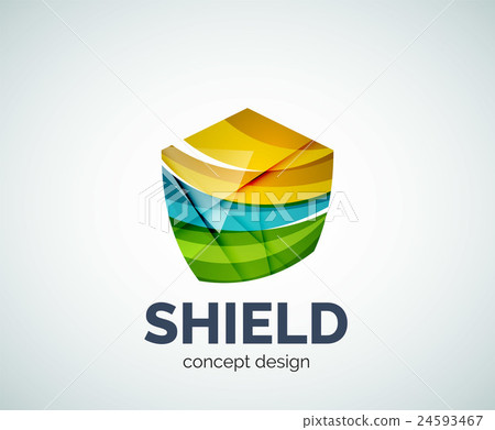 Shield logo business branding icon Shield logo business branding icon 24593467