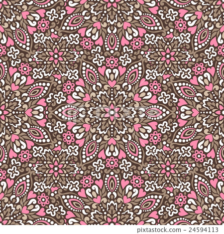 Seamless background with abstract ethnic pattern. Seamless background with abstract ethnic pattern. 24594113