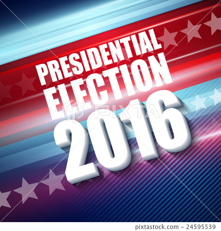 2016 USA presidential election poster. Vector 2016 USA presidential election poster. Vector 24595539