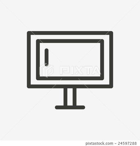 monitor icon for computer tv monitor icon for computer tv 24597288