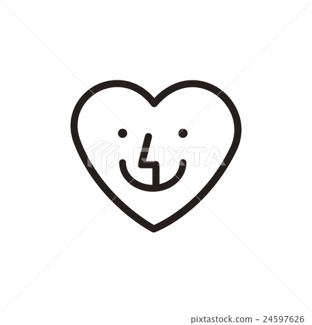 Heart icon sign 24597626