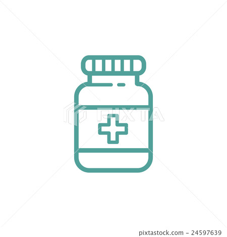 tablet bottle icon tablet bottle icon 24597639