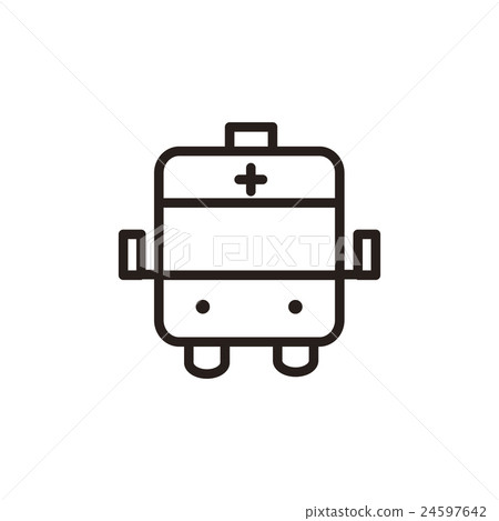 Ambulance icon sign 24597642