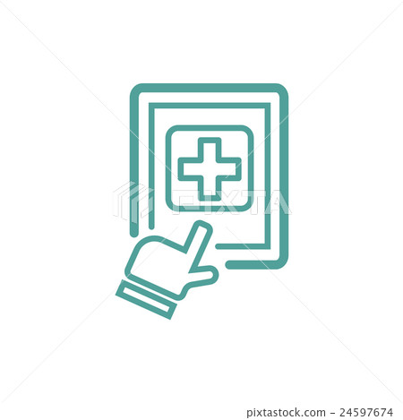 Medical record icon Medical record icon 24597674