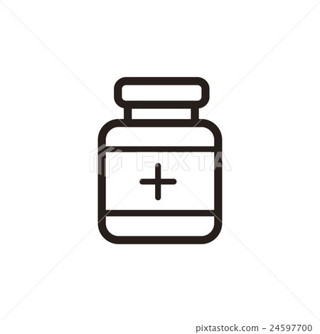 tablet bottle icon 24597700
