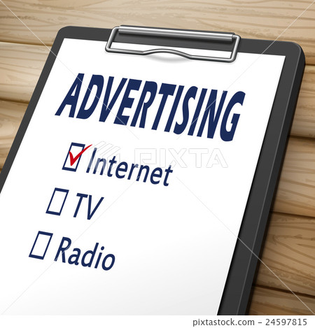 advertising clipboard illustration advertising clipboard illustration 24597815