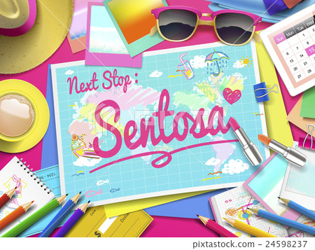 Sentosa on map 24598237