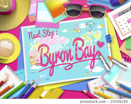 Byron Bay on map 24598280