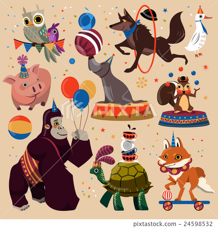 Circus animals set Circus animals set 24598532