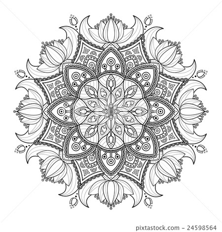 Decorative Mandala ornament 24598564