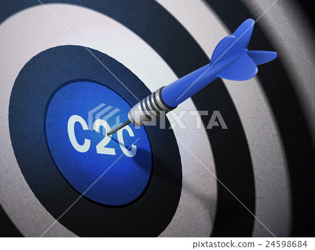 C2C target hitting by dart arrow 24598684