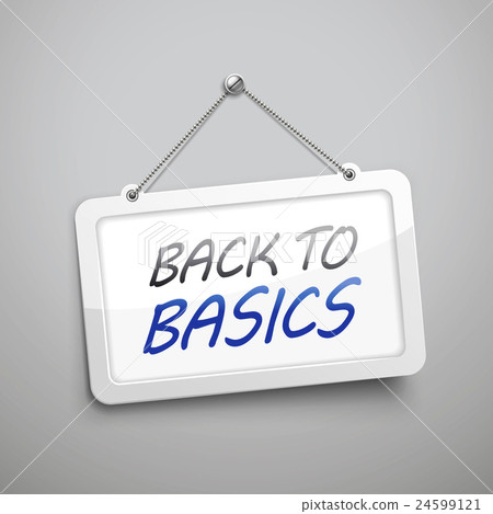 back to basics hanging sign back to basics hanging sign 24599121