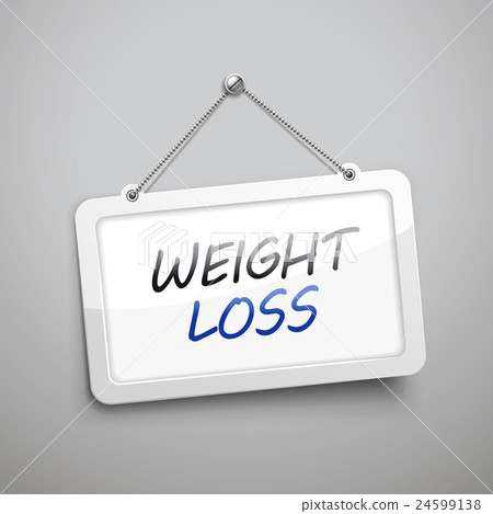 weight loss hanging sign - Stock Illustration [24599138] - PIXTA