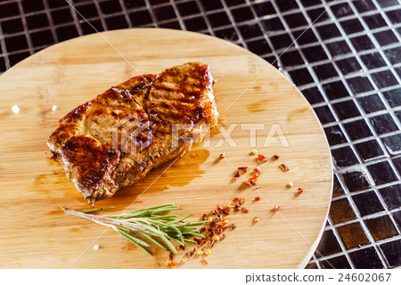 tasty steak with sauce tasty steak with sauce 24602067