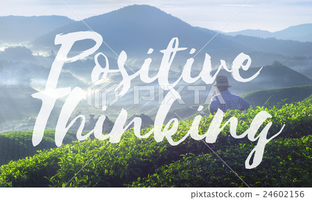 Positive Thinking Attitude Choice Inspire Mindset Concept Positive Thinking Attitude Choice Inspire Mindset Concept 24602156