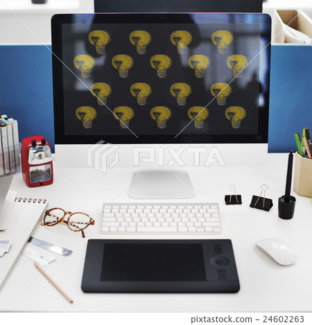 Bulb Electricity Illumination Idea Lighting Concept Bulb Electricity Illumination Idea Lighting Concept 24602263