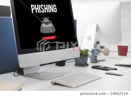 Scam Virus Spyware Malware Antivirus Concept Scam Virus Spyware Malware Antivirus Concept 24602524