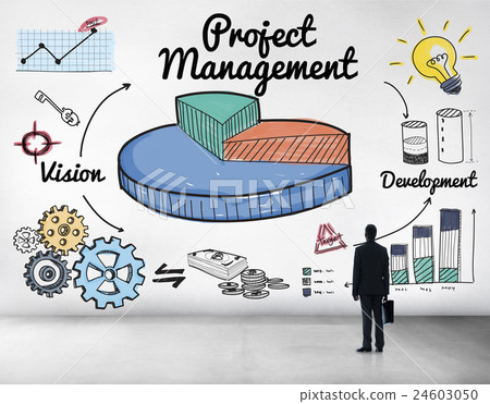 Project Management Ideas Development Graph Concept Project Management Ideas Development Graph Concept 24603050