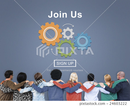 Join Us Recruitment Employment Hiring Concept 24603222