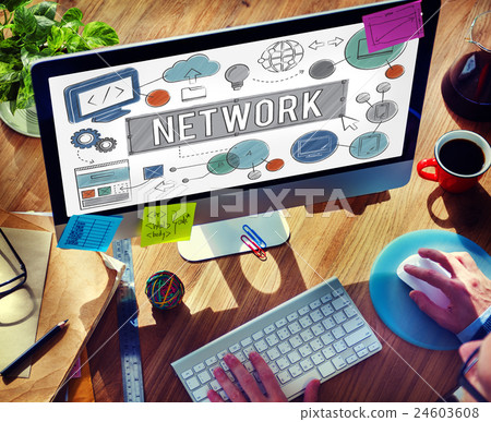 Network Connection Internet Online Technology Concept 24603608