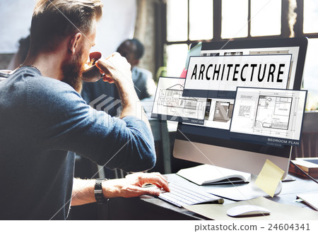 Architecture Layout Blueprint Build Constract Concept Architecture Layout Blueprint Build Constract Concept 24604341