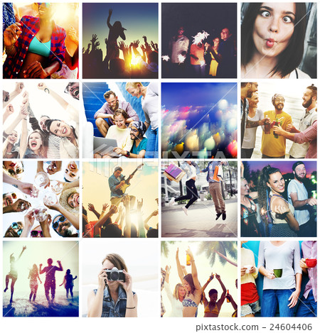 Celebrate Friend Gathering Happiness Relation Concept 24604406