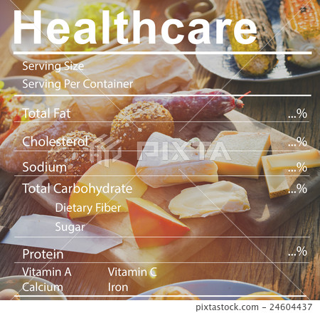 Healthcare Ingredients Welness Welbeing Nutrition Concept 24604437