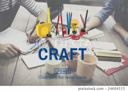 Craft Creation Ideas Design Art Concept 24604515