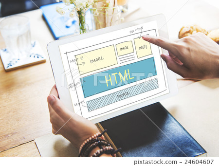 Design HTML Web Design Template Concept 24604607
