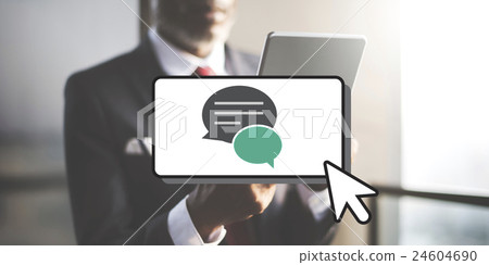 Message Communication Networking Speech Bubble Concept 24604690