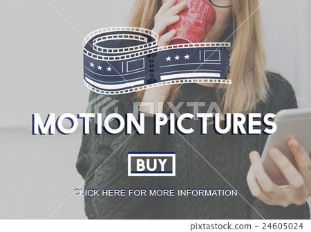 Movie Cinema Ticket Graphic Concept Movie Cinema Ticket Graphic Concept 24605024