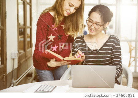 Friends Together Ideas Sharing Homework Talking Concept Friends Together Ideas Sharing Homework Talking Concept 24605051