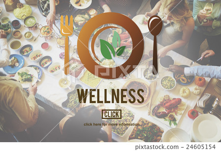 Wellness Eating Healthy Lifestyle Nutrition Concept Wellness Eating Healthy Lifestyle Nutrition Concept 24605154