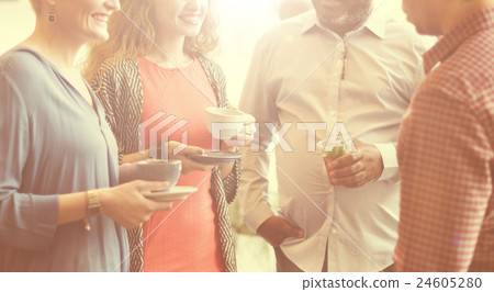 Diversity People Party Brunch Cafe Concept Diversity People Party Brunch Cafe Concept 24605280