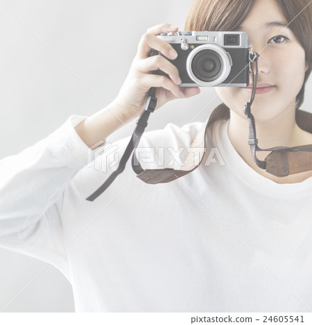 Camera Asian Active Photographer Technology Concept 24605541