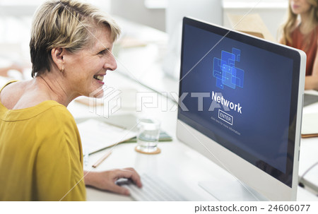Network Internet Online Media Future Concept Network Internet Online Media Future Concept 24606077