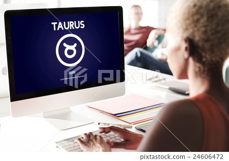 Taurus Zodiac Horoscope Sign Galaxy Concept Taurus Zodiac Horoscope Sign Galaxy Concept 24606472