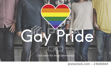 LGBT Equal Rights Rainbow Symbol Concept 24606664