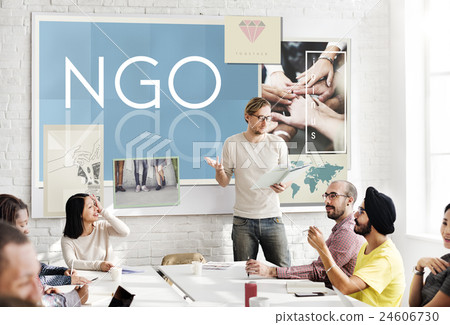 NGO Contribution Corporate Foundation Nonprofit Concept 24606730