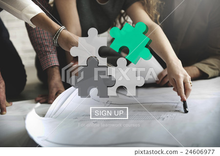 Team Teamwork Partnership Union Concept Team Teamwork Partnership Union Concept 24606977