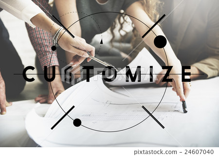Customize Create Innovate Modify Creativity Concept 24607040