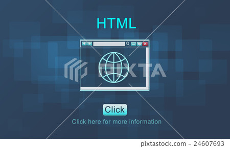 Internet HTML Homepage Browser Big Data Concept Internet HTML Homepage Browser Big Data Concept 24607693