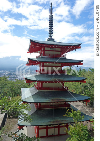 Shinyurayama Asama Park where Mt. Fuji can not be seen even if it is sunny 24610789