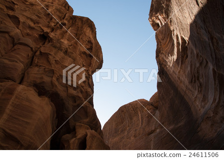 佩特拉遺址尋求(峽谷) 佩特拉遺址尋求(峽谷) 24611506
