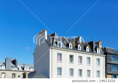 French citadel residential area in Saint-Malo city 24611818