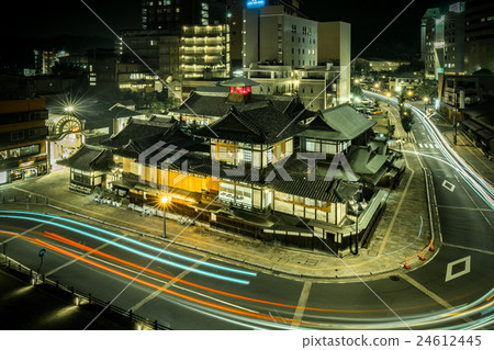 道後溫泉主樓夜視圖 24612445