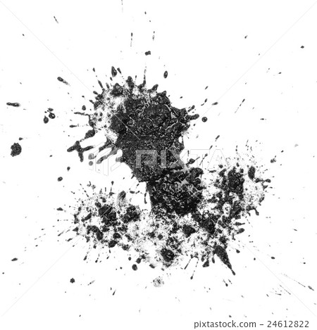 Texture land in white background Texture land in white background 24612822