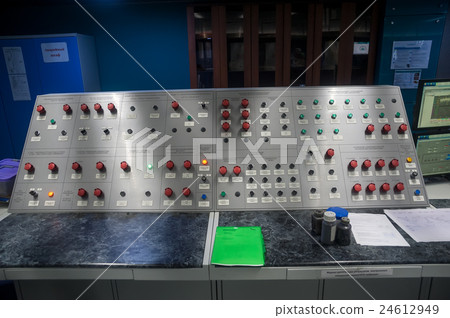 Control panel on petrochemical plant 24612949